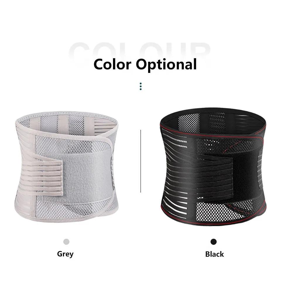 Selbsterwärmender und druckreduzierender Hüftgurt für den unteren Rücken, Stützhalterung für die Bandscheibe der Wirbelsäule