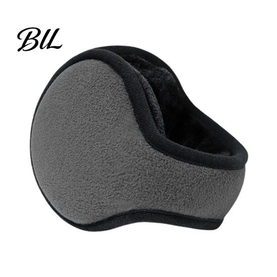 Fashionable Unisex Ear Protectors Foldable Winter Muffs for Men Women, Fleece Warm Warmers, Soft Plush Lined Portable Outdoor Cold Weather Covers