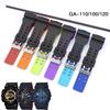 Watch Strap Breathable Sweat-proof Soft Resin Wristwatch Strap Replacement for Casio GA 100/110/120/150/200/300/400/700