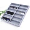 Universal Jewellery Display Holder Eyeglasses Organizer Tray Sunglasses Velvet Liner Case for Household Wardrobe Shop