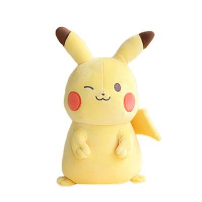 Pikachu Elektrikli Peluş, Wink, 37cm, Popüler Koreli Küçük Çocuk Oyuncakları