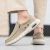 Fashion Men's Stylish Canvas Casual Shoes Lightweight Male Casual Shoes Breathable Sneakers Comfy Ultralight Men Flats Simple Lazy Shoes