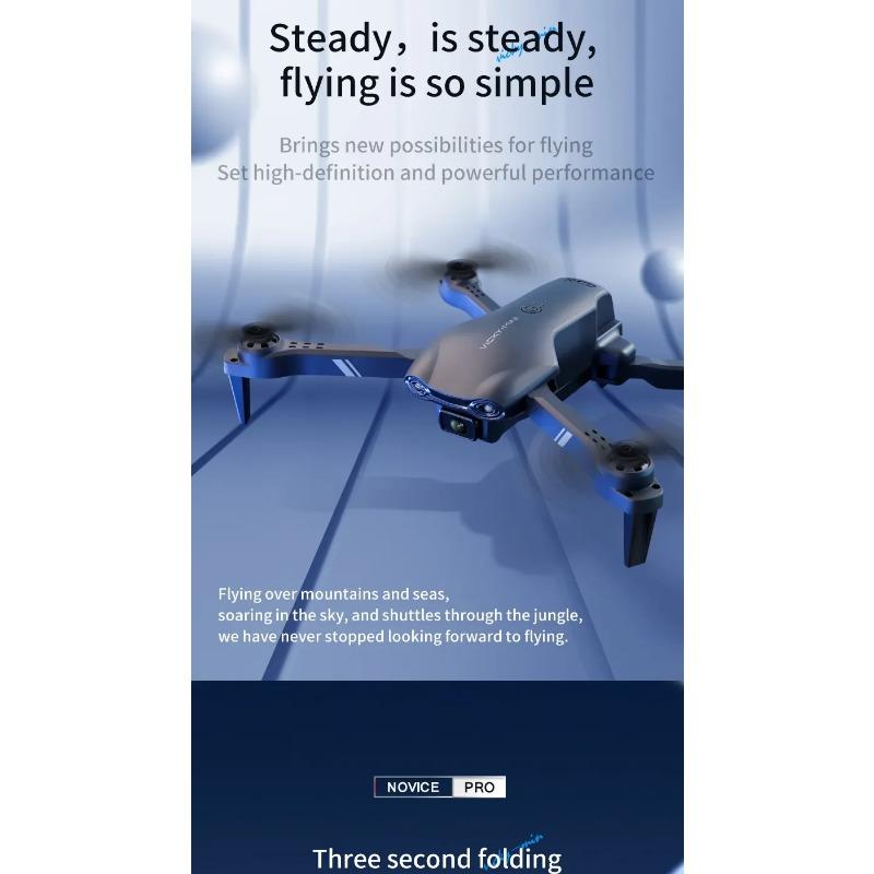 V13 Mini Drone 4K HD Professional With 1080P Dual Camera 2.4G WIFi FPV Dron Foldable RC Quadcopter Gift Toy