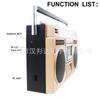 Retro Fortune Premium Cassette Recorder & Multi-Band Radio (FM/MW/SW)
