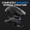 Pulsar Gaming Gears X2V2 Wireless Gaming 26000 DPI Optical Black Mouse, Ultra-Lightweight 53g, Ambidextrous, 2.4GHz, 1ms, Sensor, PAW3395,