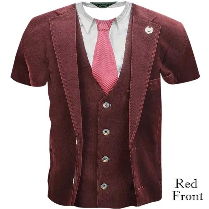 

Западный костюм, футболки с 3D принтом для мужчин, высокое качество, мужской индивидуальный деловой костюм, футболки с 3D дизайном, летние топы с принтом XXL