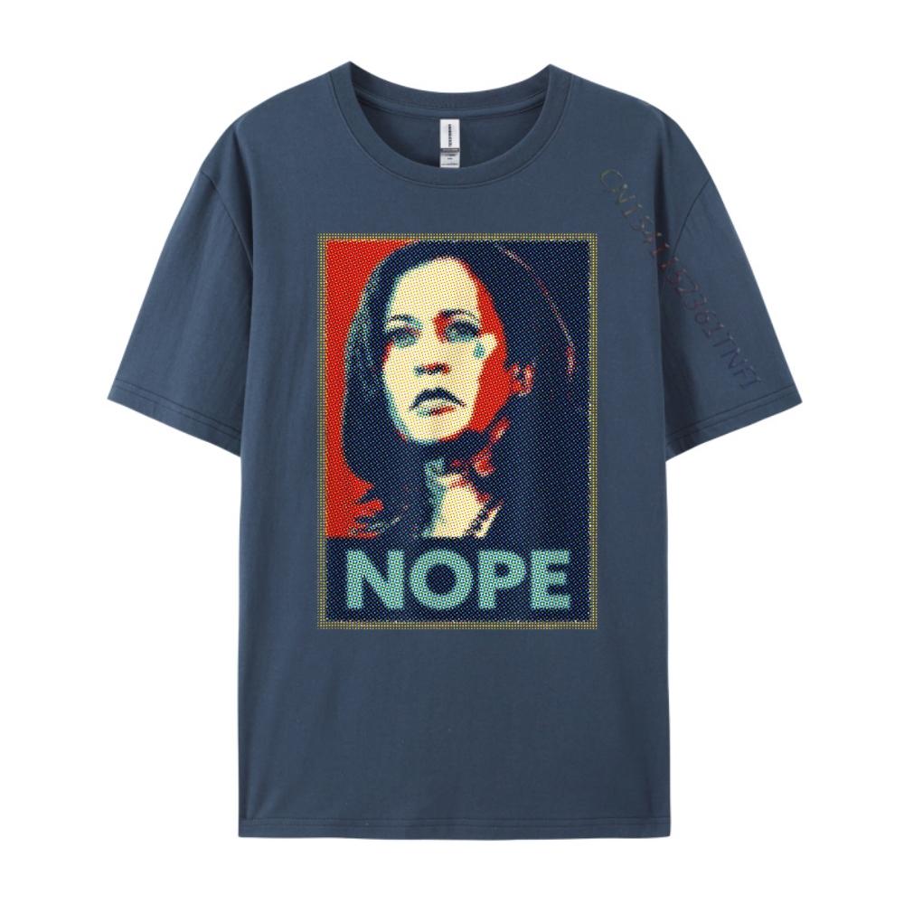 Artbitzkamala Nope Funny Political Election Designer T Shirt Streetwear Harajuku