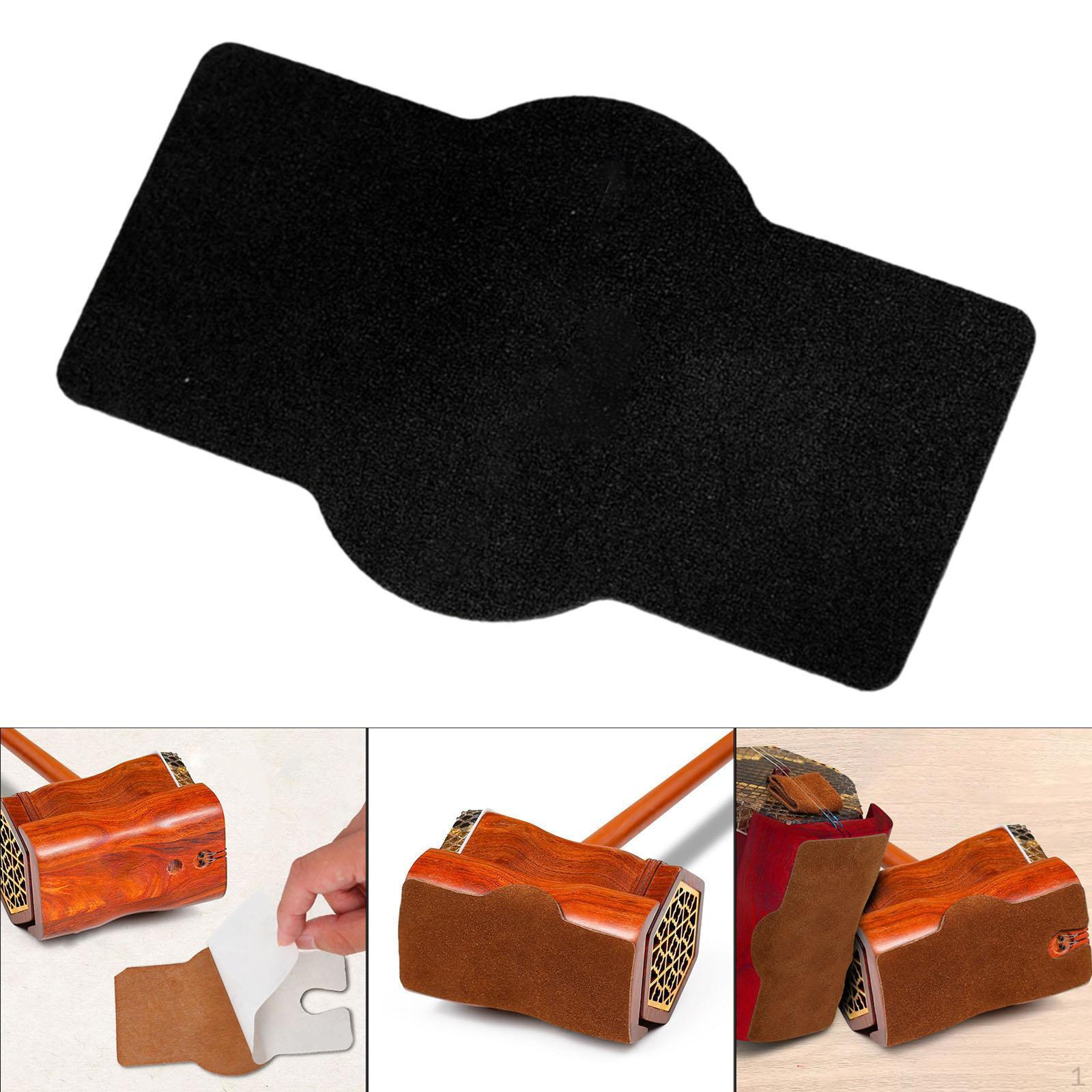 

Erhu Pad Cushion for Stage Performance Traditional National Instruments B Black