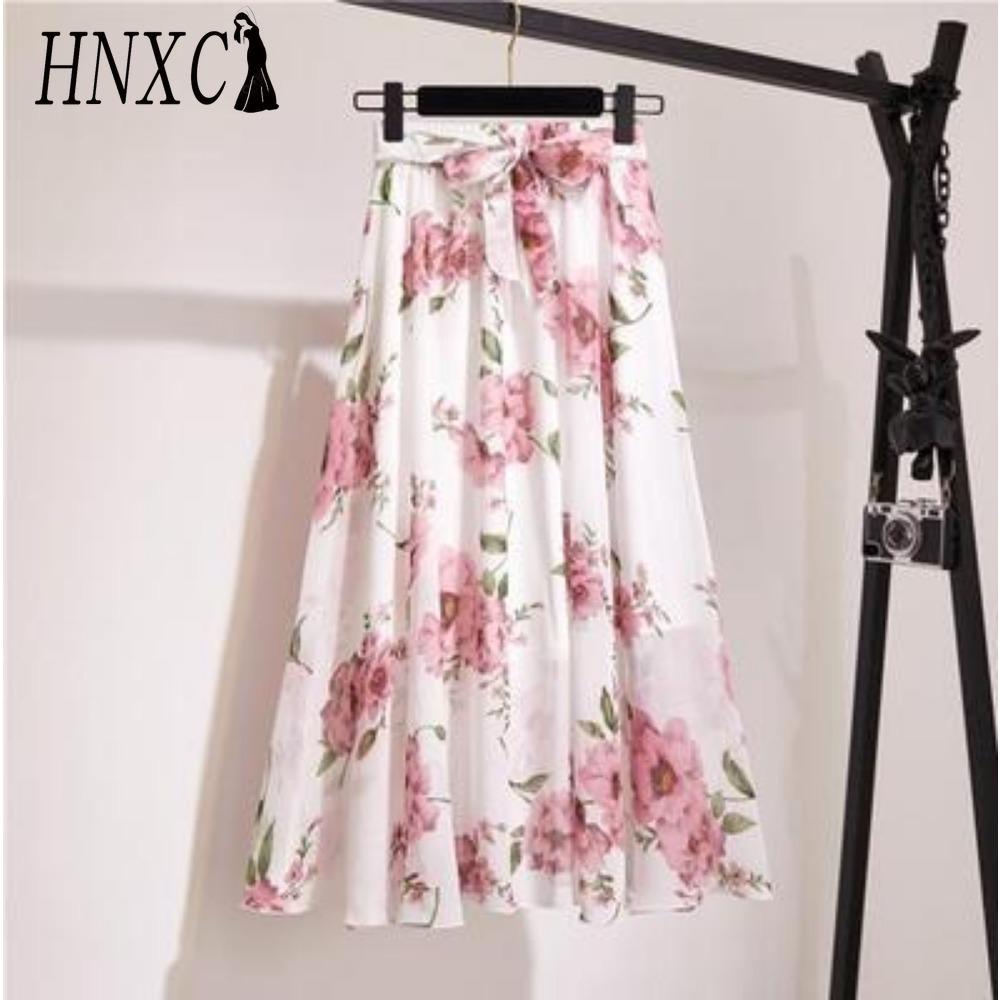 HNXC 17 Farben Damenmode Lässige Sommer-Frühlingsröcke