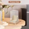Action Figure Display Case Showcase Dustproof Stackable Organizer Storage Box Doll for