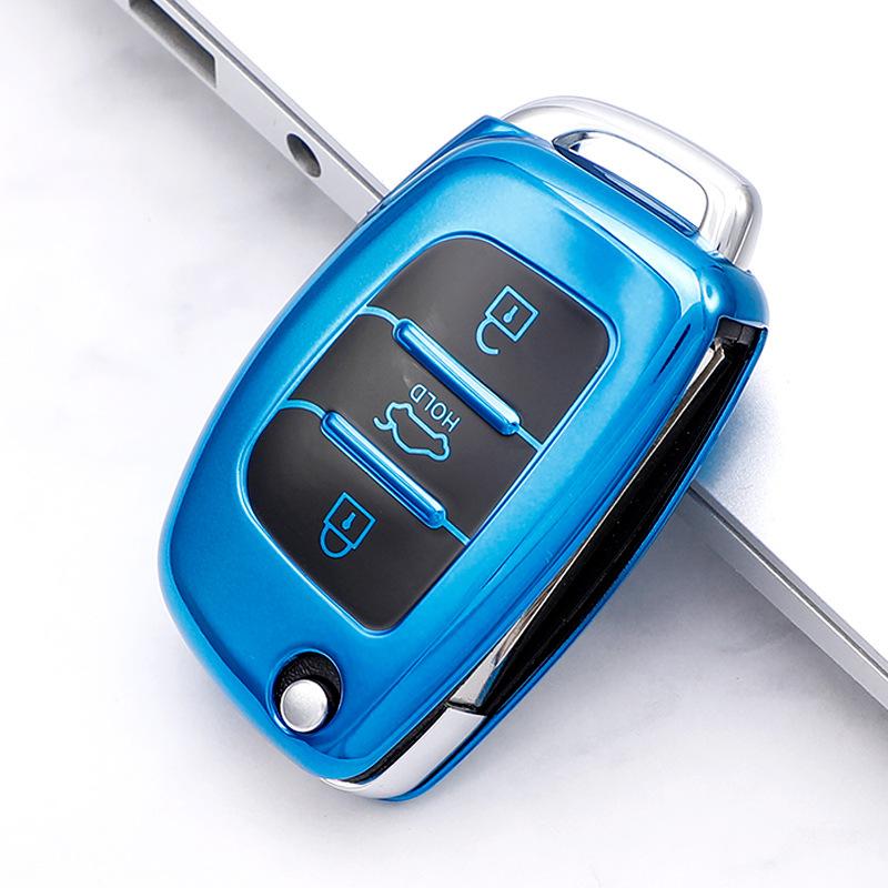 New TPU Car Key Case Cover For Hyundai Tucson Sonata Ix35 Ix25 I20 Creta Santa Fe GLS SPORT Elantra Reina Case Fob i30 creta