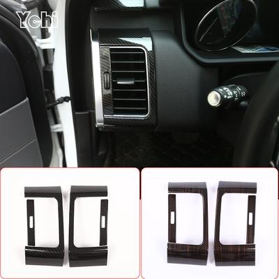 For Land Rover Range Rover Sport 2014-2026 ABS Carbon Fiber Car Dashboard Side Air Outlet Panel Frame Trim Car Accessories