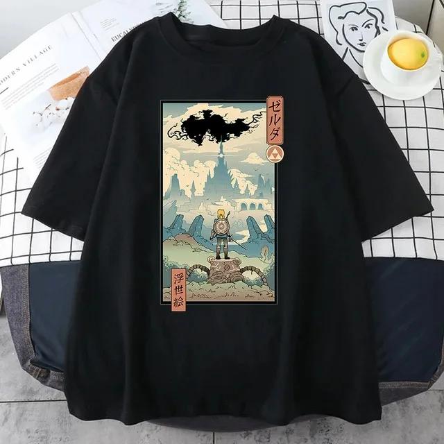 Funny Catzilla Japan Cat Kitten Lover Men T Shirt Male Casual Tees Summer Hombre Oversized Tee Harajuku Shirt Men Clothing