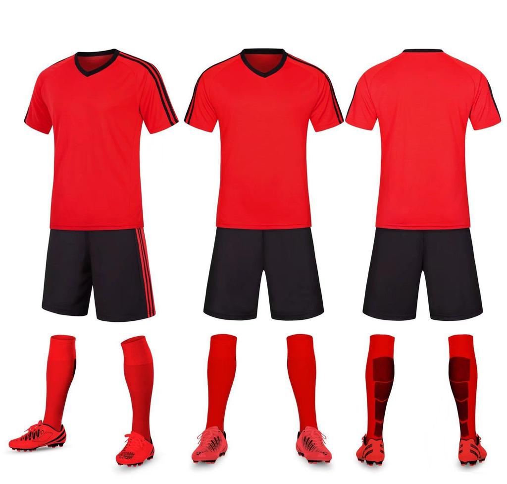 Set Maglia da Calcio Maglia da Allenamento da Uomo Maglia Stampata Maglia Sportiva per Bambini e Adulti Maglia da Calcio da Uomo
