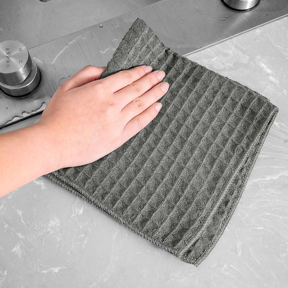 Coffee Bar Cleaning Towels Super Absorbent Microfiber Cleaning Cloth Towel Home Barista Clean Tool Coffee Machine Cleaner