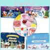 Calendar de Advent cu Slime Pufoasă 24 de Zile de Surprize de Crăciun Pentru Copii**