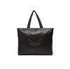 Handbag Polyurethane Shopper Outline Trefoil JC6000 Black