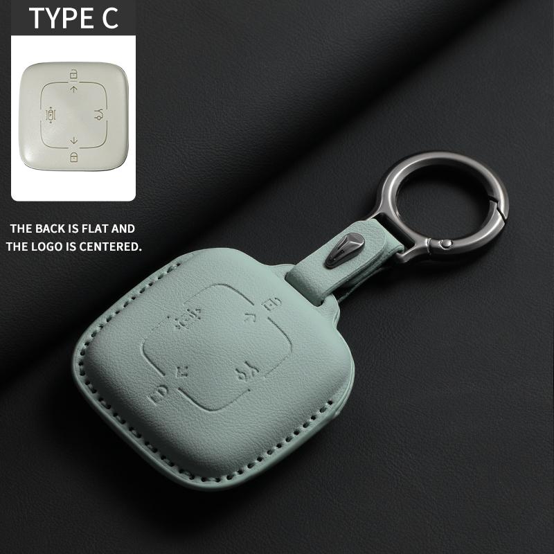 Original Color Car Key Case Cover For ZEEKR X 001 007 009 7X 007GT MIX Anti-Scratch Auto Keychain Protector Shell Accessories