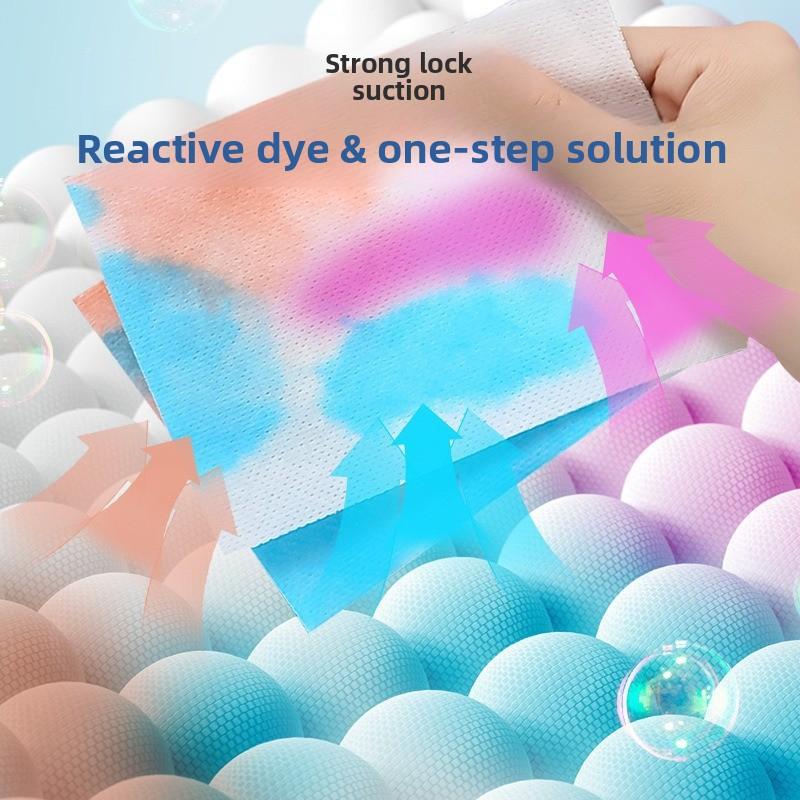 Anti-staining Laundry Absorbent Sheets, Anti-staining Towels, Color-mixing Paper for Clothes, Home Laundry Sheets