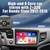 Radio samochodowe 2DIN z Androidem i Carplay 9'' cali do Honda Civic 2012 2013 2014 2015 Odtwarzacz wideo Multimedia Autoradio DSP WIFI