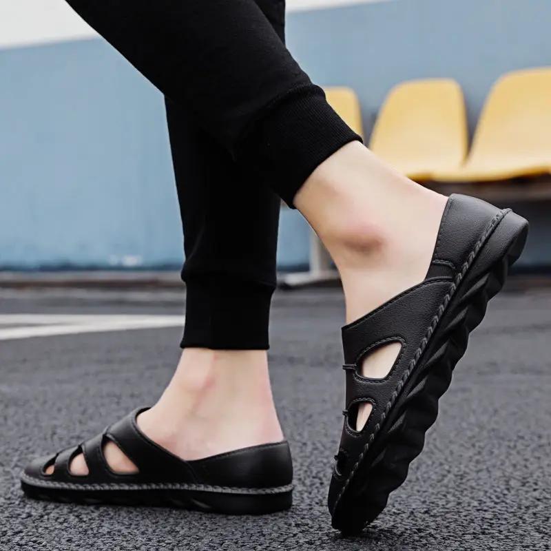 Fashion Outdoor Man Sandals Odor-proof Non-slip Open Toe Clearance Sale 39 2025 Styles Color Luxury H Descount Daily Use Shoes for Men