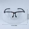 Augenschutz Ausrüstung Unisex Schutzbrille Staubdicht & Spritzwassergeschützt für Outdoor-Sportarten und Radfahren