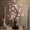 LED Golden Leaf Table Lamp Christmas Tree Fairy Light Night Lights Home DIY Party Wedding Bedroom Decoration Mother's Day Gift