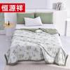 Trapunta estiva Hengyuanxiang Green Blossom 100% cotone