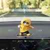 Bear Skateboard Car Ornament: Dashboard Center Console Cartoon for New Cars