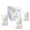 Softsens Kids Soap Teddy 75g Each (Pack Of 3) Gentle Baby Soap With Shea Butter & Milk Cream