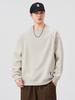 Men's Autumn Trendy Patchwork Round Neck Loose Casual Hoodie Long Sleeve Top