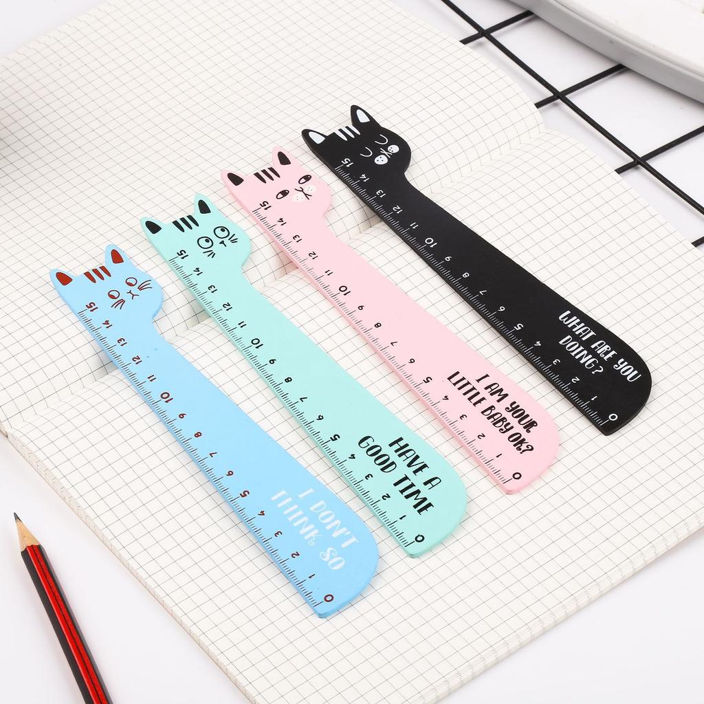 Cartoon Cute Creative Portable Student Stationery Measuring Ruler