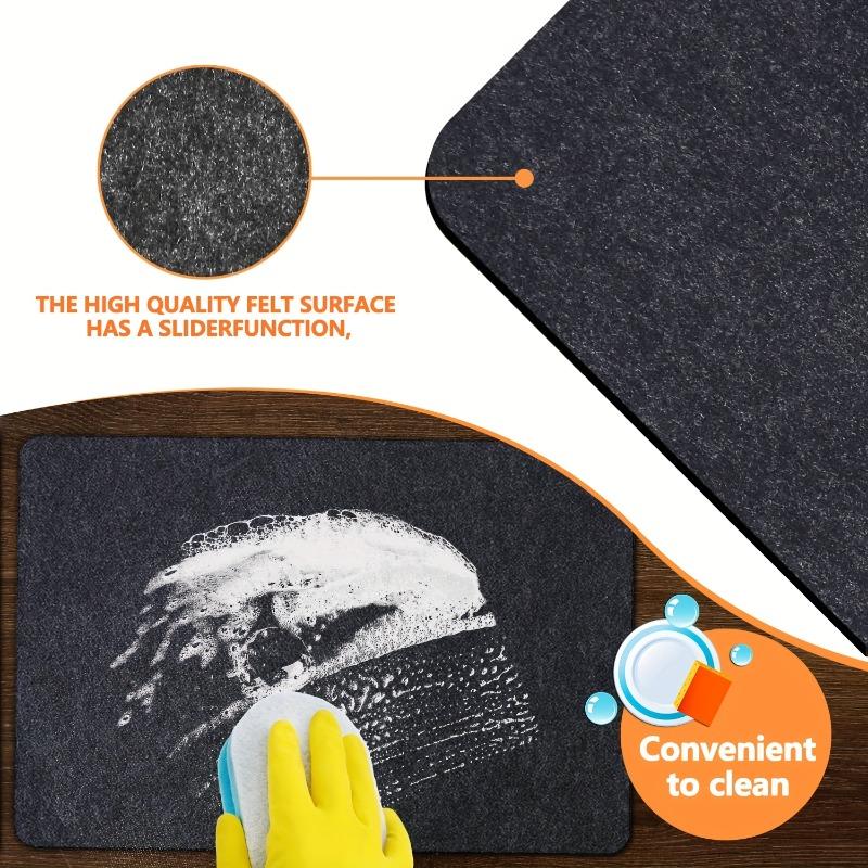 Air Fryer Heat-Resistant Mat - Fireproof Insulation Pad , Synthetic Felt Protector for Countertops & Coffee Machines