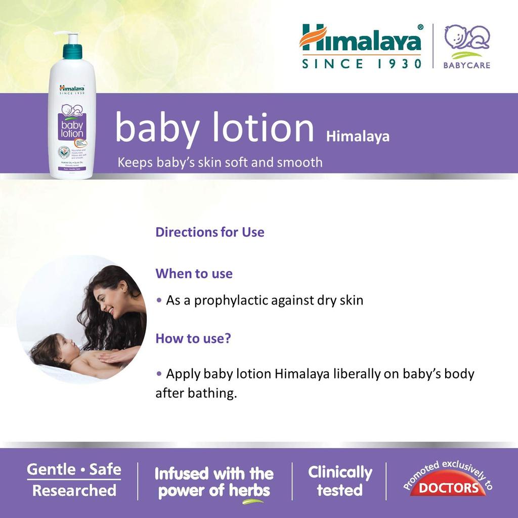 Himalaya Baby Lotion 700ml Pack | Gentle Moisturizer For Soft Smooth Baby Skin | Natural Care & Daily Hydration For Delicate Skin