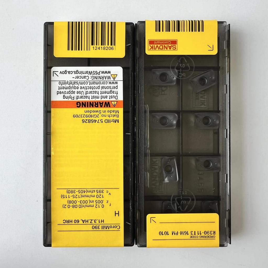 Original Sandvik / R390-11T316M-PM 1010 /CNC Lathe Carbide Blade Tool 10 Pcs