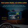 For HUD Head Up Display Auto OBD2 GPS Dual System Projector Car Glass Security Water Temp Alarm Electronic Accessories M17 OBD