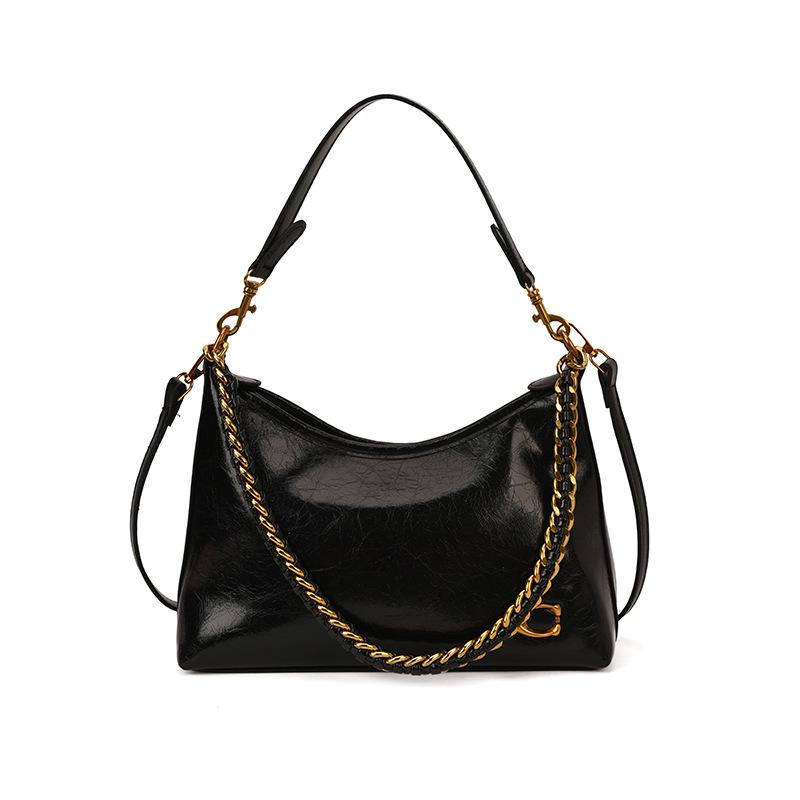 Korean Style Retro Handbag: High-End Fashion Shoulder Bag for Trendy, Versatile Commuter