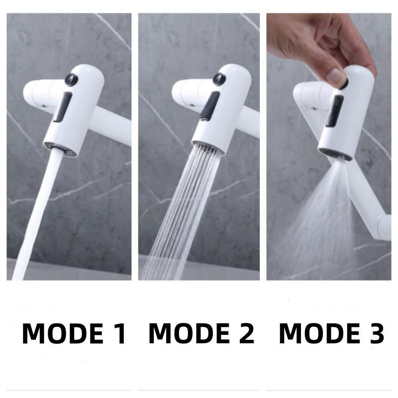 Temperature Digital Display Basin Faucet 3 Mode Stream Sprayer Hot Cold Water Sink Stainless Steel Mixer Wash Tap For Bathroom