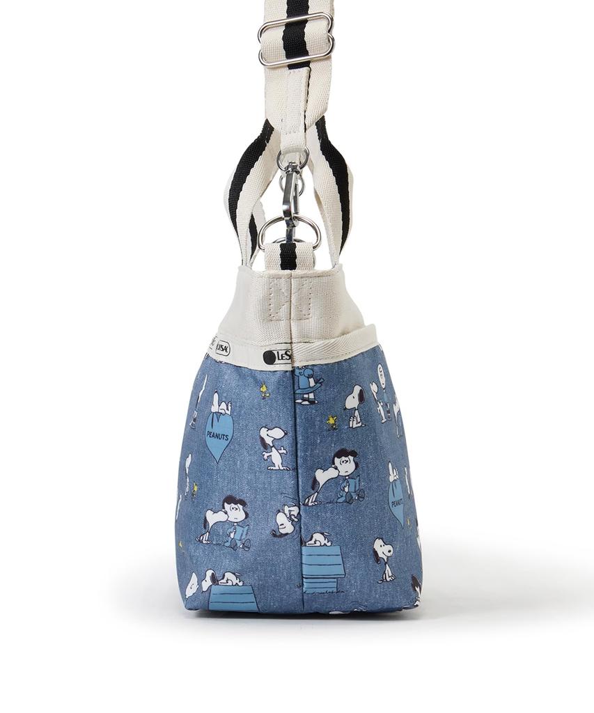 LeSportsac Official Small Bucket Tote Peanuts Happy Pals Bag/3041 Women's