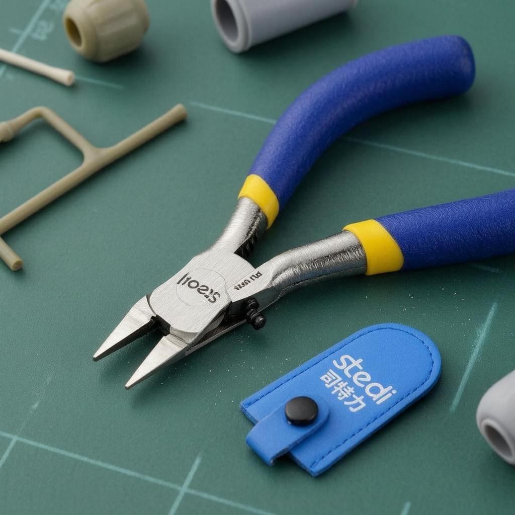 Single Trimmer HighCarbon Steel Model Sprue HRC5862 Runner Cutter for Hobbyists