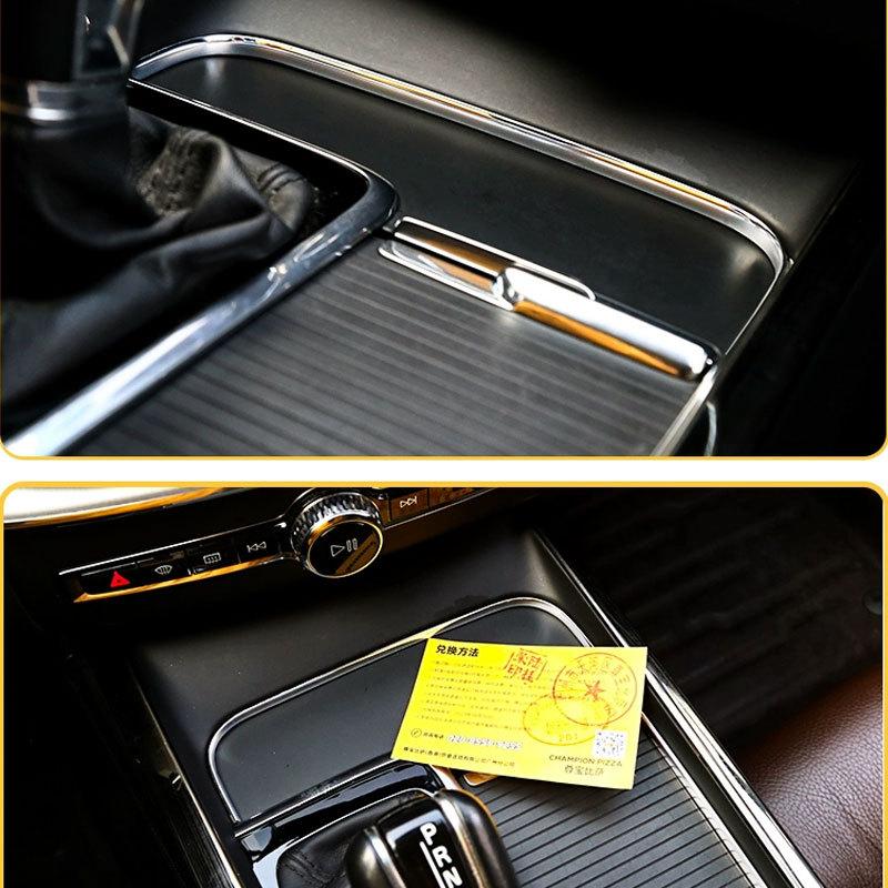 For volvo xc60 v60 s60 central control leak-proof decorative sticker gearshift panel leak-proof card