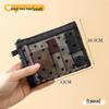 Flocking Love Mesh Portable Cosmetic Bag - High-Value, Simple Design