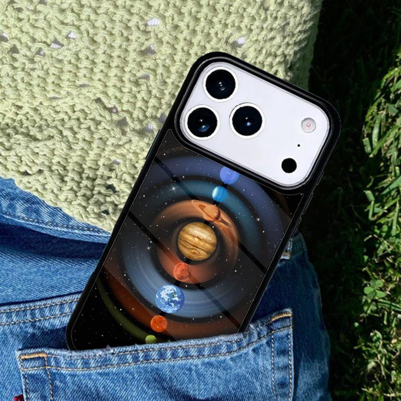 Astronomy Planets Phone Case Cover for IPhone 11 12 13 14 15 16e 17 Pro Max Coque for IPhone 17 Air