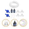 Aquarium Airline Tubing Set Connectors DIY CO2 Diffuser Kit 2M for Fish Tank