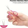 Mini Craft Scissors Set Precision Detail Cutters Ideal for Paper Cutting, Scrapbooking, Beauty & Sewing Craft Scissors