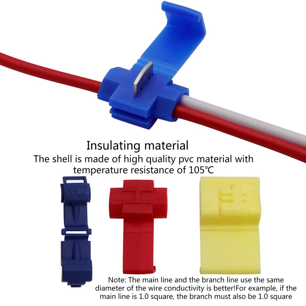 Hassle Free Wire Joining Solution Efficient Wire Crimping Set 65pcs/set Quick Wire Connectors Versatile Wire Joining Kit