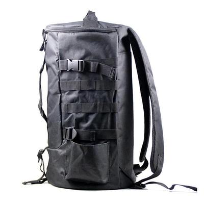 Large Capacity Fishing Tackle Bags Fishing Backpack with Rod Holder Double Shoulder Lures Backpack Fishing Accessories Black