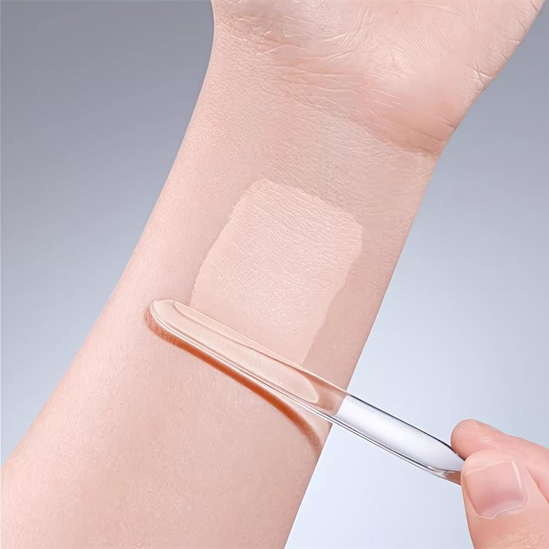 Faltbare Palette für flüssige Grundierung, Acryl-Make-up-Tool-Kit, Mischcreme-Stangen-Set, Aufbewahrungs-Testpalette, kosmetisches Beauty-Zubehör