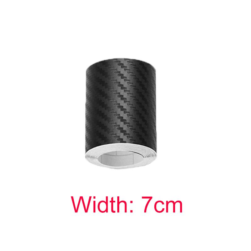 Nano-Carbonfaser-Autoaufkleber, DIY-Paste, Schutzstreifen, Autotürschwelle, seitliches Anti-Kratz-Klebeband, Schutzfolie, Autozubehör