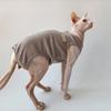 Sphynx Cat Clothes Summer 4-legged Cotton Pajamas Wound Anti-mite Sterilization for Female Cat Surgical Recovery Suit For Kitten